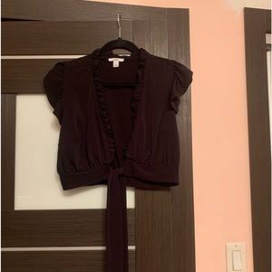 Bar lll crop top, size L